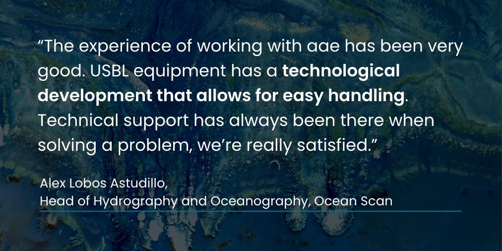 aaetechnologies's tweet photo. Ocean Scan chose to work with us as experts in #USBL positioning systems. Following successful integration with their products, Ocean Scan can now detect targets with a much higher level of precision.
https://t.co/uqXmBKswJ9
#appliedacoustics #USBL #Nexus2 #SubseaPositioning https://t.co/09xC9PFDQ1