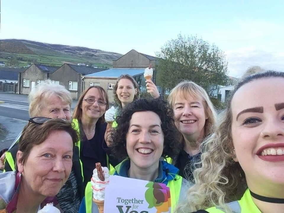 a4cderry's tweet photo. During #Repeal, so many people shared their stories. They put energy, emotions and heart into their campaigning. 

We wanted better for us then, and we still want better for us now. 

In 2019, 375 people from the South travelled to the UK for abortion care #ReactiveRepeal https://t.co/7xfClcrCcx