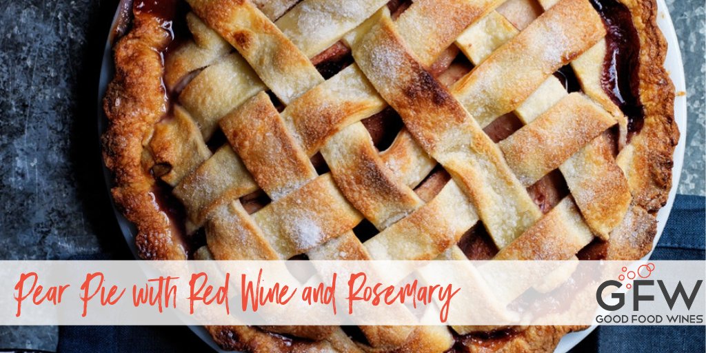 Did you know that today is #NationalWineDay?

To celebrate, here is a #recipe from <a href="/bonappetit/">Bon Appétit</a> for a delicious Pear Pie with Red Wine and Rosemary to give you some dessert range ideas - bit.ly/2W9Prxq #cookingwithalcohol