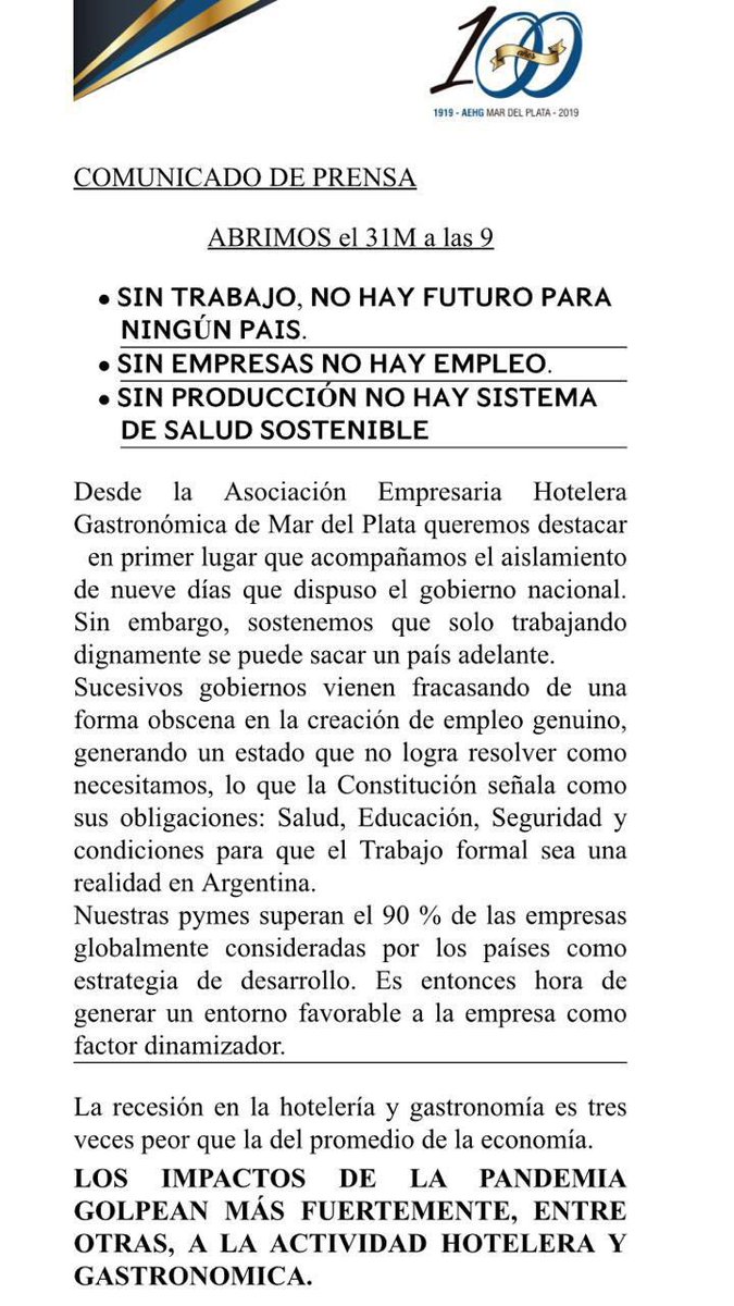 Mar del Plata Bureau tweet media