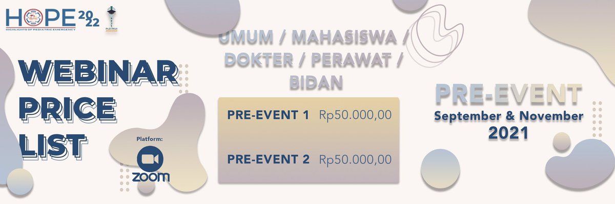 hope_pldui's tweet photo. [WEBINAR PRICE LIST] 

The registration for Pre-Event webinars has been opened! Do check out our Pre-Event tickets price list https://t.co/BMv7XkjGf1