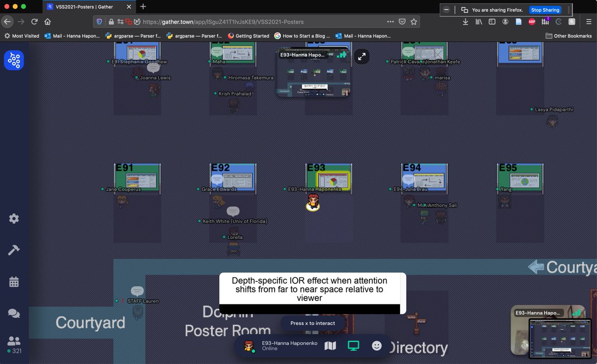 Today is day 4 of the six-day Vision Sciences Society Annual Meeting. I had a wonderful time presenting my recent experimental findings at one of the poster sessions held yesterday afternoon. 

#conference #event #education #innovation #visionscience #vss #research #phdjourney