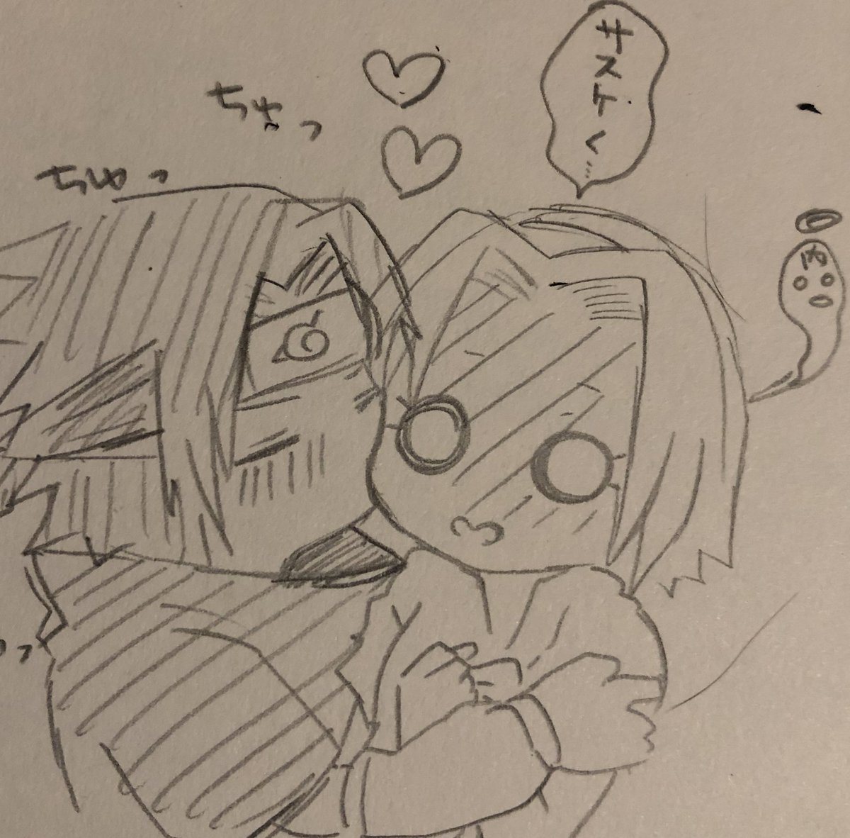 気が抜けるとこんなのしか描かないよ 