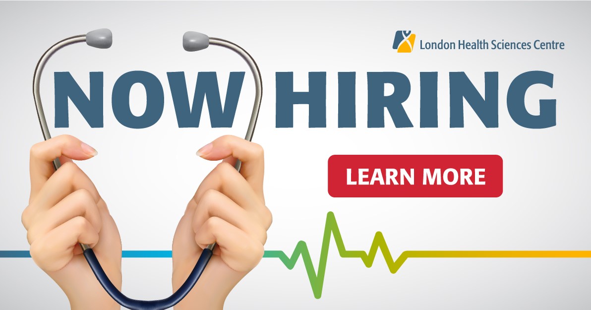 LHSCCanada's tweet photo. LHSC is hiring temporary full time Entrance Control Officers. If you have a diploma in Police Foundations or Protection, Security and Investigation this is a great opportunity to start or expand your career. Please see https://t.co/4tTtzvfk7u for details! #ldnont https://t.co/MhB043JQPD