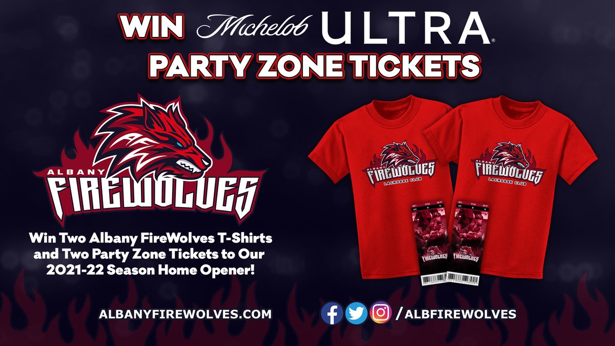 ❓❓WHO'S READY TO PARTY❓❓

We are giving away a pair of Michelob ULTRA Party Zone tickets to our inaugural season home opener this December AND two T-Shirts! The Party Zone includes 🍔🌭🥤 AND <a href="/MichelobULTRA/">Michelob ULTRA</a> specials! 🎟🎟

To Enter ➡️ Simply like AND RT this post!