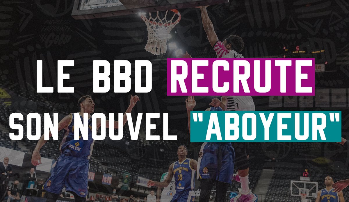 BoulazacBasketD's tweet photo. 🚨 RECRUTEMENT 

Vous êtes passionné par le #basketball et avez de très bonnes connaissances des règles d’arbitrage ? 

Venez rejoindre l’équipe des #statisticiens et devenez « aboyeur » : votre mission consistera à annoncer les actions pendant les matchs. 

👉Candidature en MP https://t.co/as4VVGLVXL