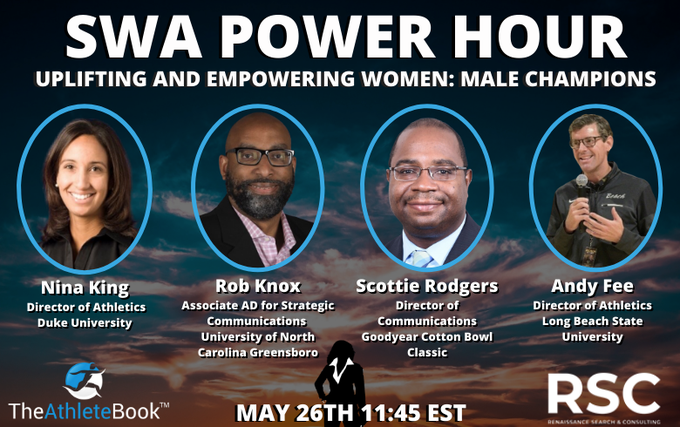 Excited to be part of this tremendous panel tomorrow at 11:45a on "Uplifting and Empowering Women" as a male champion with these awesome leaders.

To be on a panel with <a href="/ninaking22/">nina king</a>, <a href="/sfrodgers/">Scottie Rodgers</a> &amp; Andy Fee is beyond my wildest dreams.

Thank you <a href="/theRSCfirm/">Renaissance Search & Consulting</a> for this opportunity.
