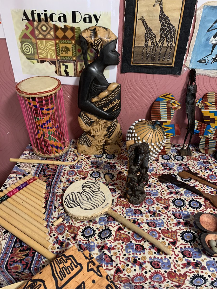care_lcc's tweet photo. Lesley at Home Lea is all set to celebrate Africa day with customers and staff  #AfricaDay 
#LCCCareDeliveryService https://t.co/0itFWl1R04