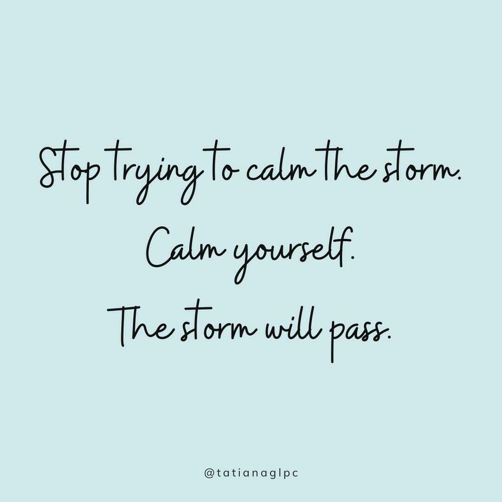 Focus on what you can control.⁠
⁠
⁠
The more you focus on external circumstances and trying to calm the world around you... the more out of control and anxious you will feel.⁠
⁠
⁠
When you focus on calming yourself from within, recognizing and ch… instagr.am/p/CPS4_FoN4LF/