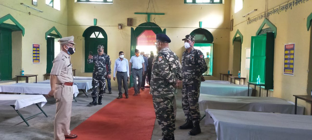 Today we in #SSB inaugurated a 25 beds Covid Care Center at Narayan ngr, Didihat (6000 ft), Uttarakhand. It will help the people of very remote hilly areas. Doctor with Oxygen concentrators, medicines, full kit and ambulance are available.
Thanks to
<a href="/ManMundra/">Manish Mundra</a> 
<a href="/indiacares_2020/">India Cares</a>