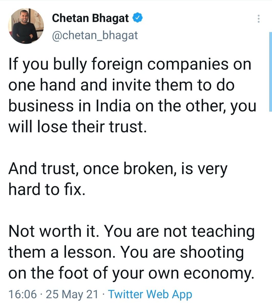 When you let foreign companies operate without regulation, Union Carbide and Warren Anderson happen. #Bhopal