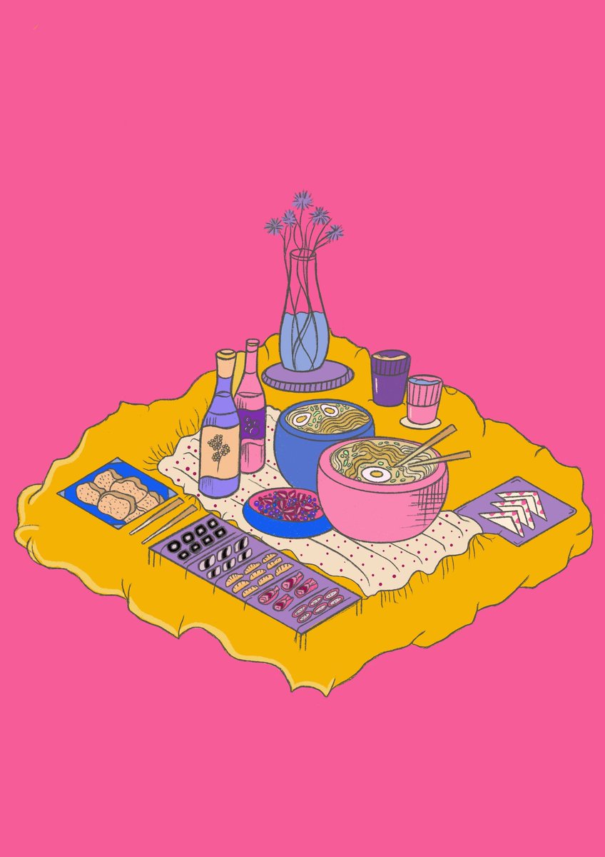 IndecisiveClub1's tweet photo. Dreaming of a picnic rn 
Print is available on my etsy store 💞

#artistsontwitter #etsy https://t.co/ZRlZwhzSRv