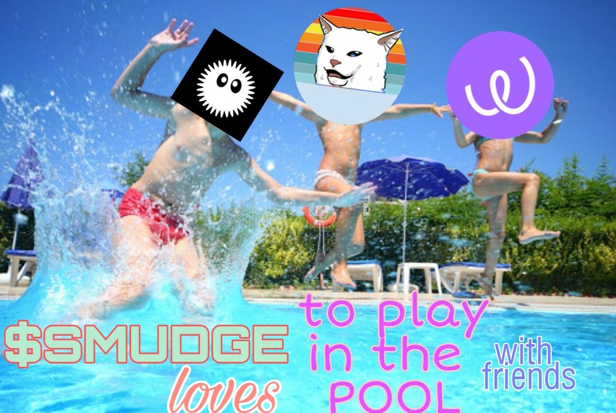 ajmagrini's tweet photo. @wearesmudgecoin $SMUDGE loves to play games in the pool. Let's play! https://t.co/FM3qT8FyeP #SMUDGE https://t.co/CGOFdkWVZH