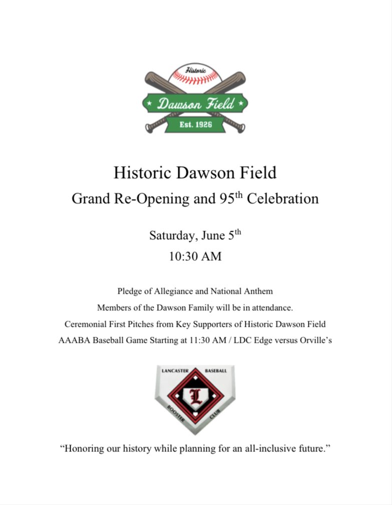 4am_media's tweet photo. Saturday June 5th come out to Dawson Field for the Grand Re-Opening as the LDC Edge takes on Orvilles⚾️. 4AM Media will be on the broadcast🎙so don’t miss out on all the action at historic Dawson Field‼️

⏰ 10:30 am

📍 Columbia Dr. Depew, NY 14043

🗓 June 5th

@CTony202 https://t.co/OlhvcRxx3n