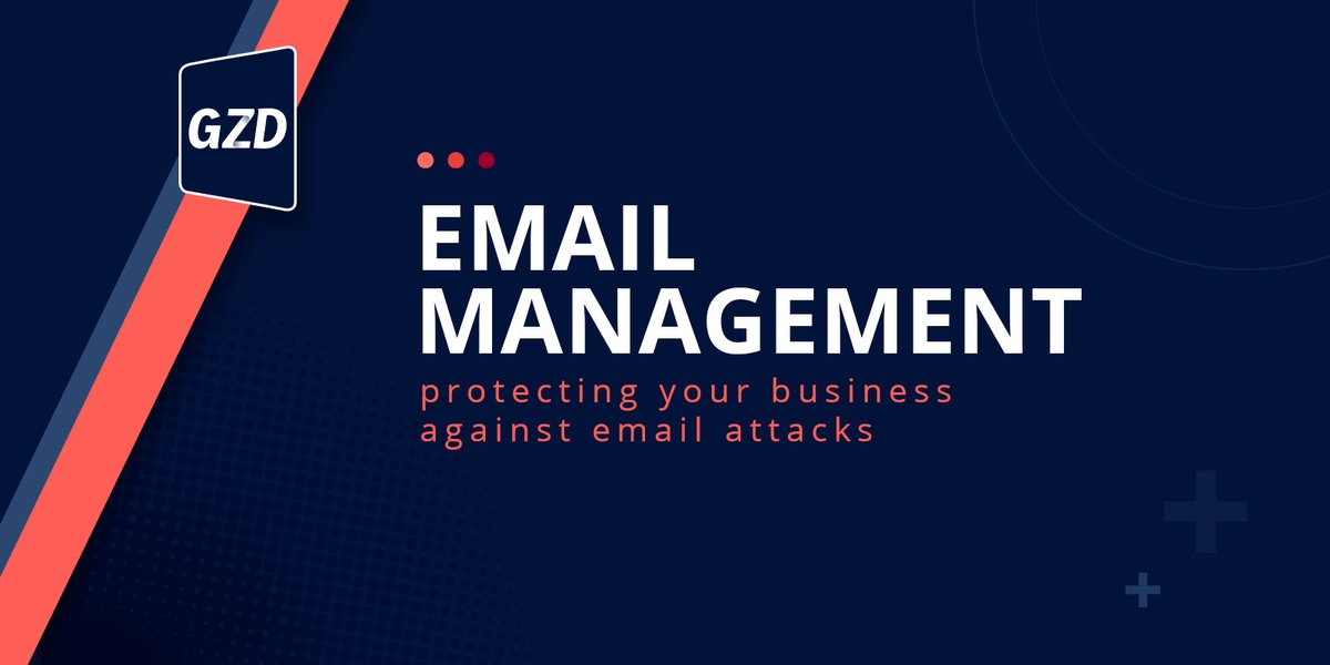 GlobalZData's tweet photo. Some of the main types of #cyberthreats businesses face are through email attacks. These attacks can be in the form of phishing scams, targeted threats, bad attachments or links to malicious websites.

Find out more about GZD’s #EmailManagement solutions > https://t.co/d2WIsjwzgX https://t.co/YXwV3rAFpa