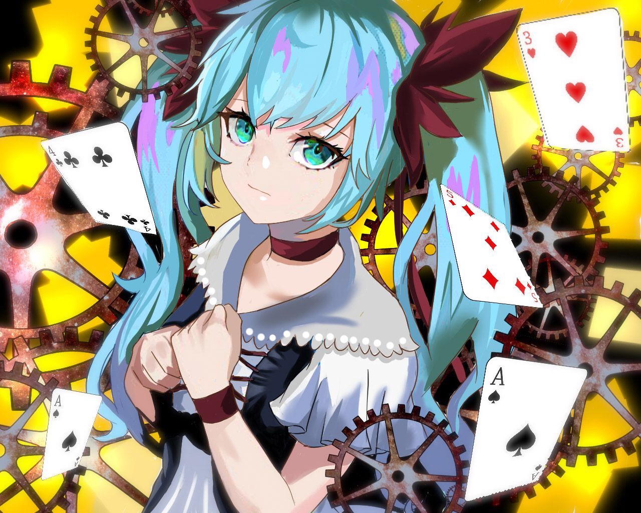蟻喰い Arikui 神絵師見習い からくりピエロ 40mp 初音ミク ボカロ好きと繋がりたい イラスト好きな人と繋がりたい T Co Ktx6qsuuwy Twitter