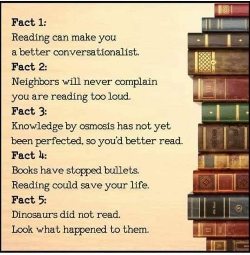 Why reading is awesome: 🙌