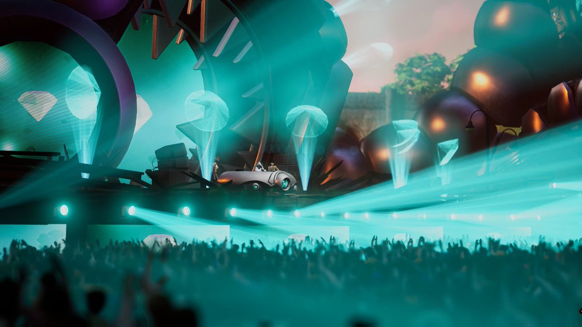 gameinformer's tweet photo. Fuser is adding a new Diamond Stage that lets players book slots to perform in front of potentially thousands of viewers both in game and on Twitch https://t.co/NwCJT8bydG https://t.co/8DEF7XDGAj