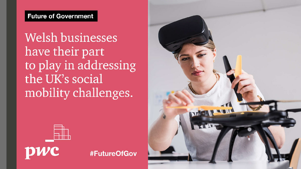 Nick_D_Rowe's tweet photo. People in Wales want businesses to play a greater part in improving the prospects for #SocialMobility locally, new PwC research has found. Explore @PwC_UK's latest social mobility insights and the thoughts of @JPBarker_Strat https://t.co/mFWXMPh7PB #FutureOfGov https://t.co/Lv4JpHRf9I