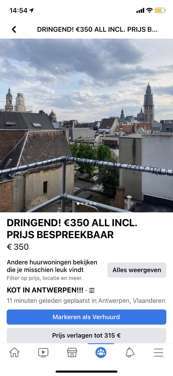 JanaBerben's tweet photo. HEEL DRINGEND opzoek naar iemand die mijn kot wil huren in de zomer maanden! Antwerpen, €350 all incl https://t.co/dzrsHlQtND