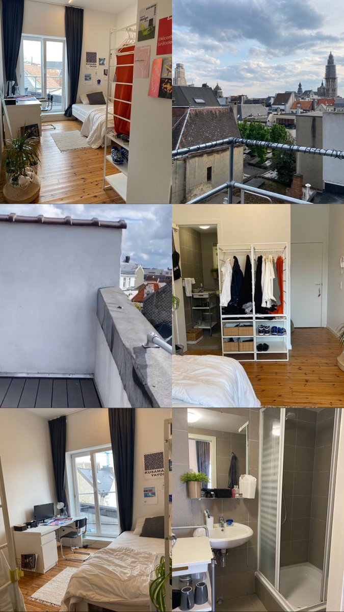 JanaBerben's tweet photo. HEEL DRINGEND opzoek naar iemand die mijn kot wil huren in de zomer maanden! Antwerpen, €350 all incl https://t.co/dzrsHlQtND