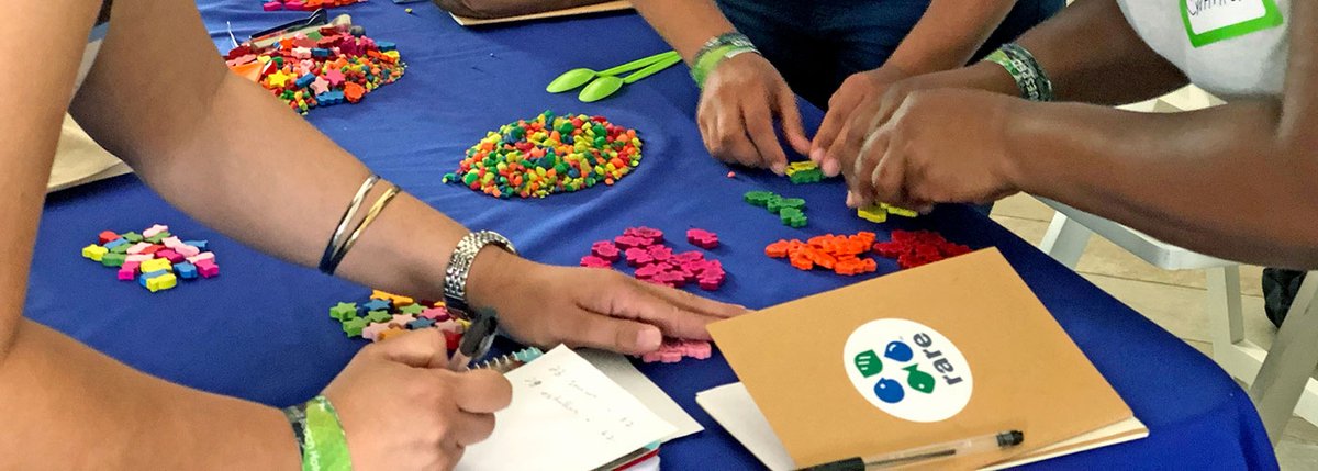 Rare_org's tweet photo. Most people like games. ๐ฒ At Rare, we use games as a powerful tool for learning. They deepen our understanding of social issues and help us build empathy for others.
Claudia Quintanilla of Rare's #BECenter shares how in our latest #BehaviorBlog. https://t.co/o4W4Tudvun https://t.co/fYLuEhI08H