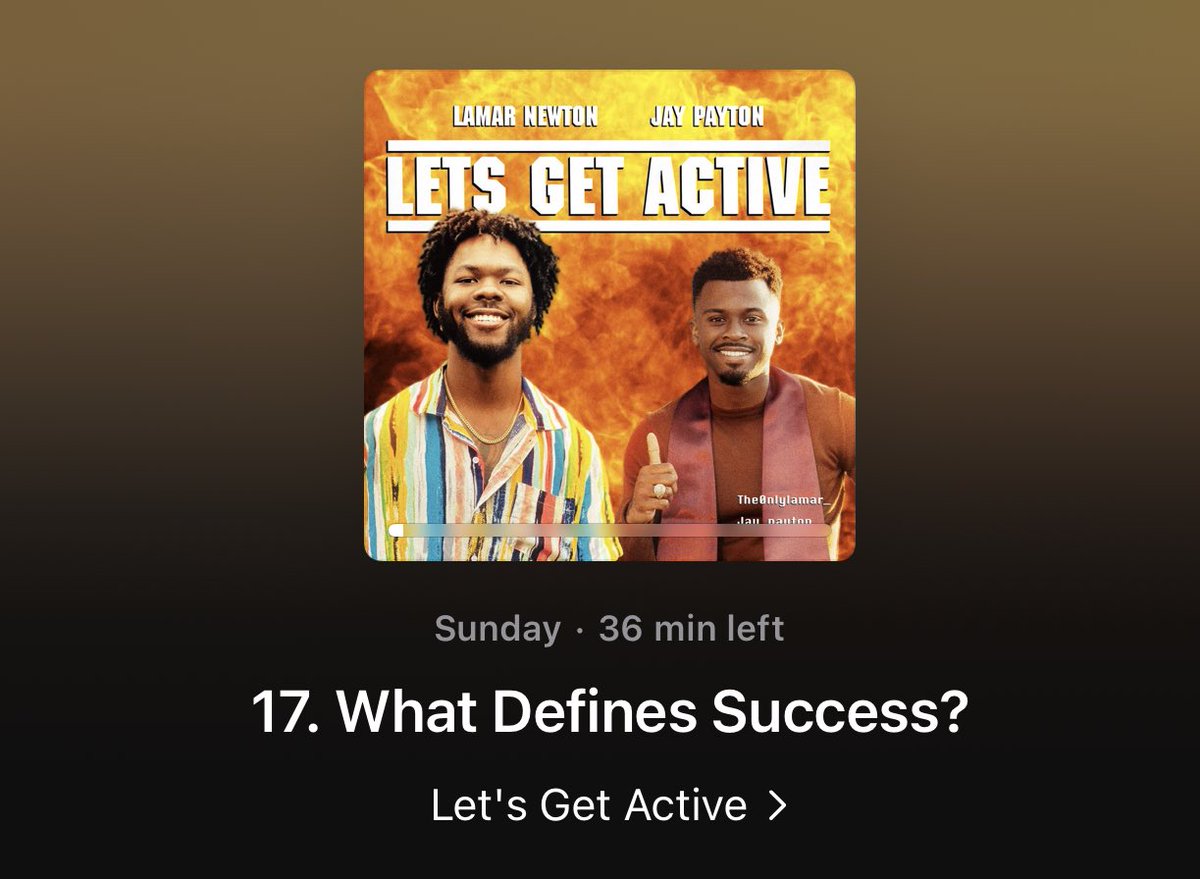 LetsGetActive_'s tweet photo. Get your morning going with our new episode on success🙌 Reach out and share your success story with us. #letsgetactive https://t.co/gpRPJpjbVp