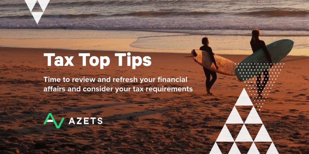 AzetsUK's tweet photo. Now is an opportune time to review and refresh your financial affairs and consider your tax requirements. Why not start here with our three ‘tax top tips’ for individuals this May? 
https://t.co/eByDHDvX6R 
#TimeToTax #AzetsTalksTax #TaxTalk https://t.co/FxXVQUgafg