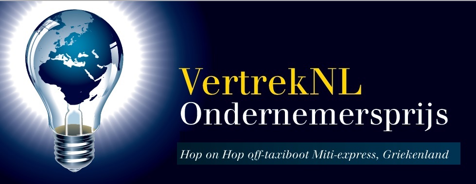 VertrekNL's tweet photo. Winnaar VertrekNL Ondernemersprijs 2021 is geworden … Rein Paulides  met zijn 'Hop on Hop off-taxiboot Miti-express'! Van harte gefeliciteerd Rein; we gaan met heel veel plezier je avontuur volgen in Griekenland! Zie ook: https://t.co/XmKTZSkQpf https://t.co/bqaAnW7IZS