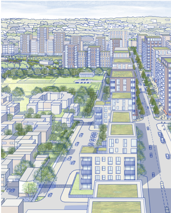 bpmldn's tweet photo. We're thrilled to announce we've been appointed to complete Clerk of Works services at two different @NHGhousing developments: Grahame Park (below) in Barnet and Lampton Road Phase 2 in Hounslow.

We can't wait to get started!

#clerkofworks #london #nottinghill https://t.co/1MHEMh04kv