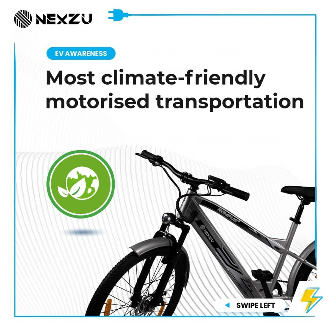 NexzuMobility's tweet photo. Part 1/3
Saving you the time from reading long articles about why you should buy an Electric Bicycle and gearing up your decision from a maybe to yes.
Listed here are all true facts about Nexzu Electric Bicycle.
.
#NexzuMobility #India #BestEVManufacturer #B2B #NewGenerationEV https://t.co/jmrCD4Sk2I
