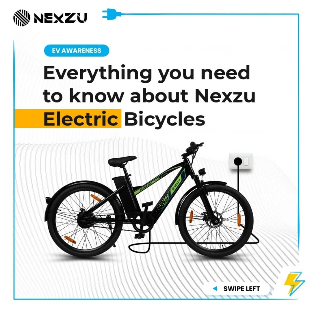 NexzuMobility's tweet photo. Part 1/3
Saving you the time from reading long articles about why you should buy an Electric Bicycle and gearing up your decision from a maybe to yes.
Listed here are all true facts about Nexzu Electric Bicycle.
.
#NexzuMobility #India #BestEVManufacturer #B2B #NewGenerationEV https://t.co/jmrCD4Sk2I