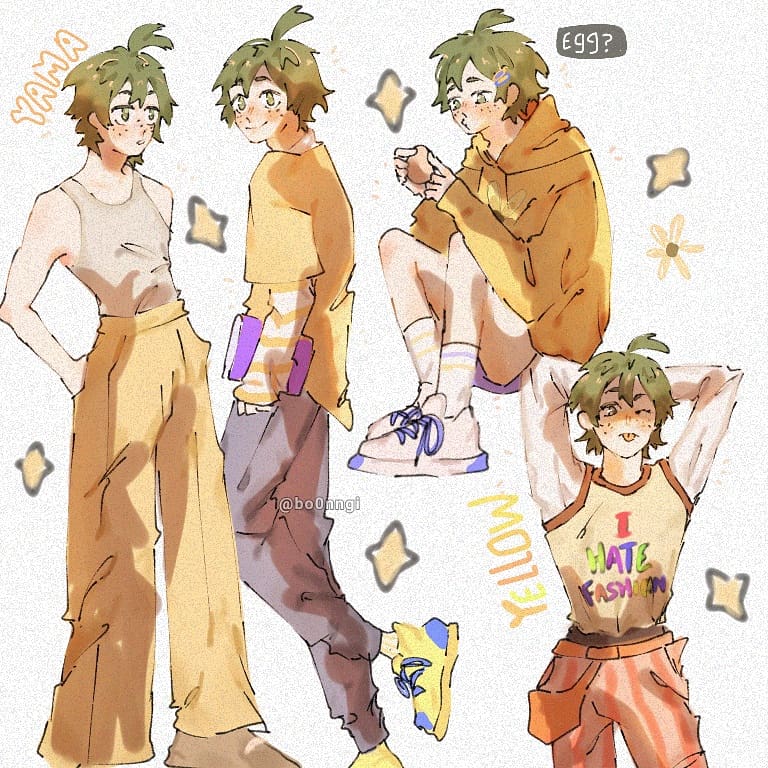 bo0nngi's tweet photo. Yellow boy✨💛
#yamaguchi #Haikyuu #ArtistOnTwitter https://t.co/EFJW7DPMxG