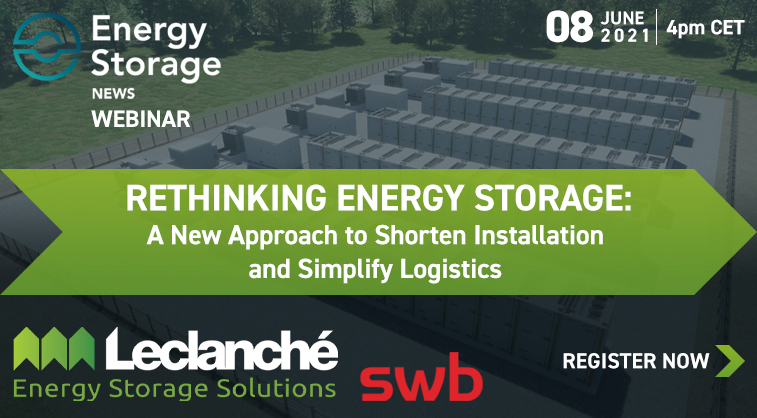 Join <a href="/Leclanche_SA/">Leclanché SA</a> &amp; <a href="/swb_online/">swb</a> in 2 weeks’ time to learn about new approaches to reduce the cost, complexity and environmental footprint of stationary #energystorage system (ESS) installations, and more. Find out more about this live event: bit.ly/3vKIl2z