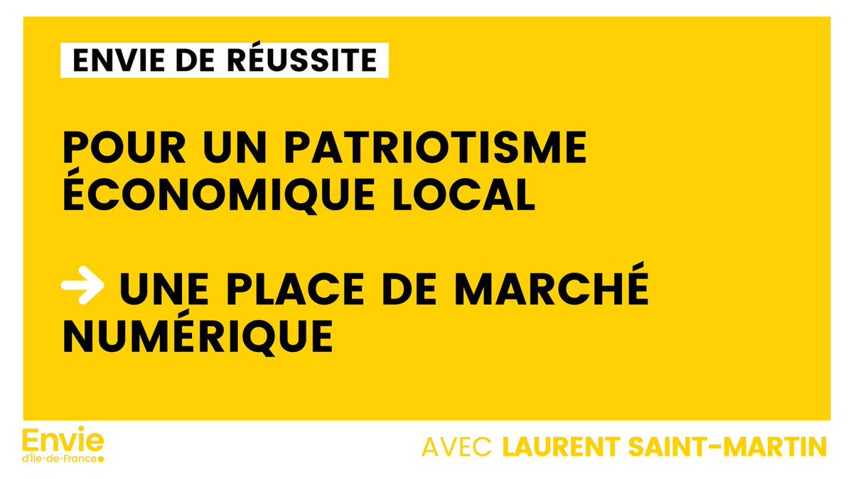 LaurentSMartin's tweet photo. Pour l’#IledeFrance, nous avons #EnviedeRéussite.

🟢🔵 Pour un patriotisme économique local :

➜ Un Fonds d’épargne populaire régional
➜ Une place de marché numérique
➜ La carte de fidélité « Envie d’Île-de-France » 

Découvrez nos 154 propositions ➜ https://t.co/xPo387qkV9 https://t.co/BgI1dSWdZs