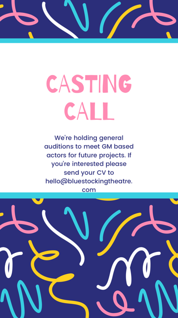 Bluestocking Theatre tweet media