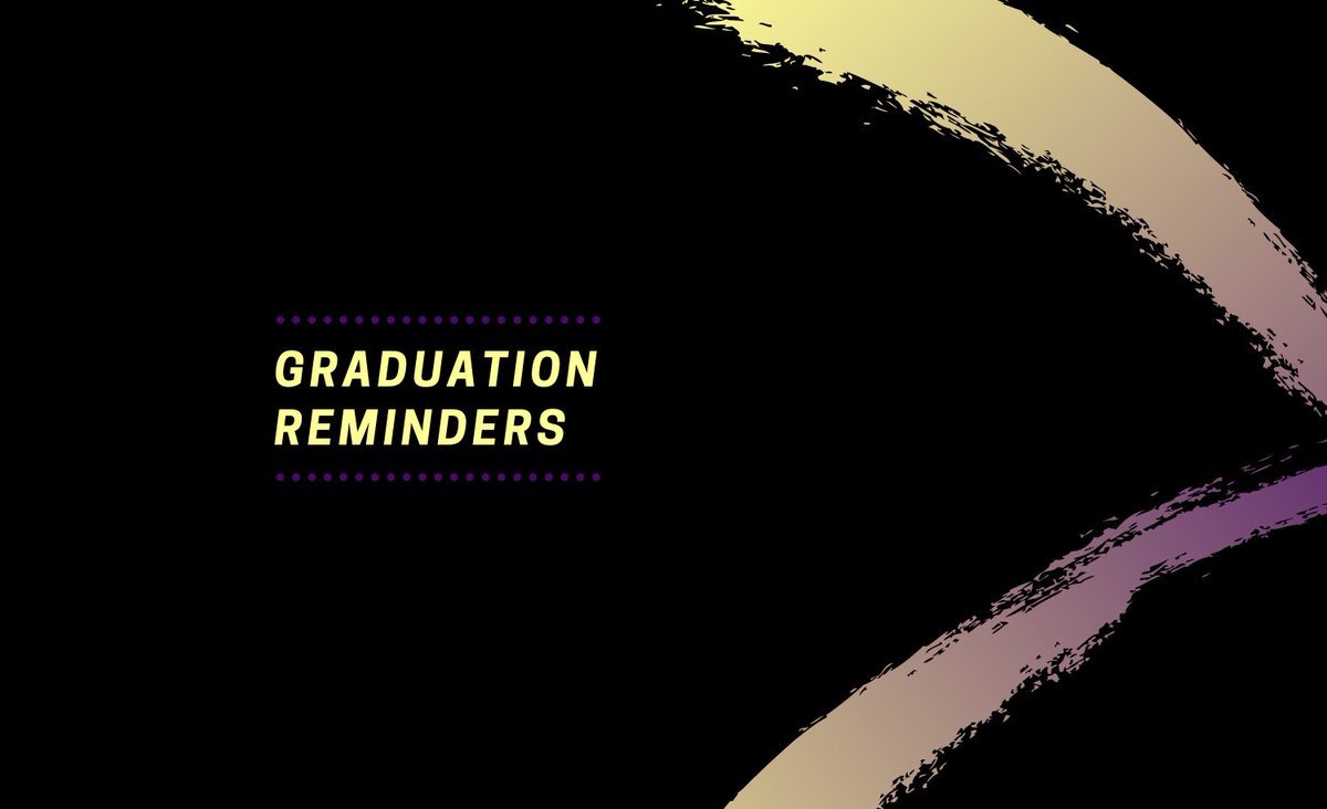 CHHSPirates's tweet photo. SENIOR REMINDERS
-Don't forget to pick up your Cap &amp; Gown in the front office ASAP

-For those attending the traditional graduation ceremony, mandatory practice is this Thursday @ 4:00pm

-Return all tech and books and pay any outstanding fines at or before graduation practice. https://t.co/Xi7IN5IRFO