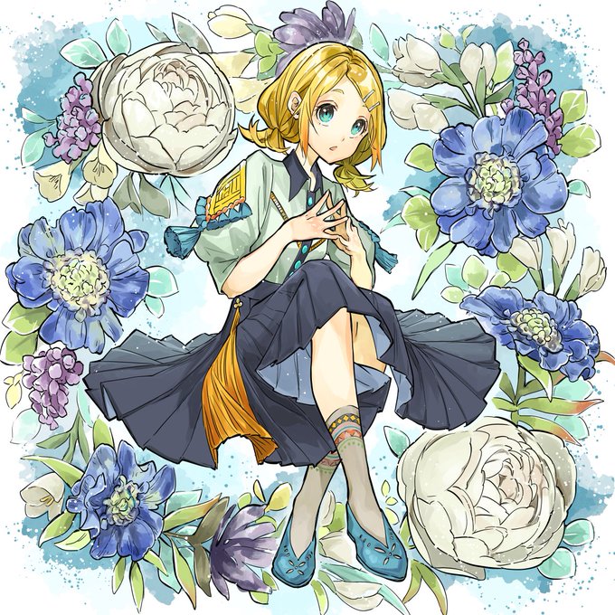 花とリンちゃん 