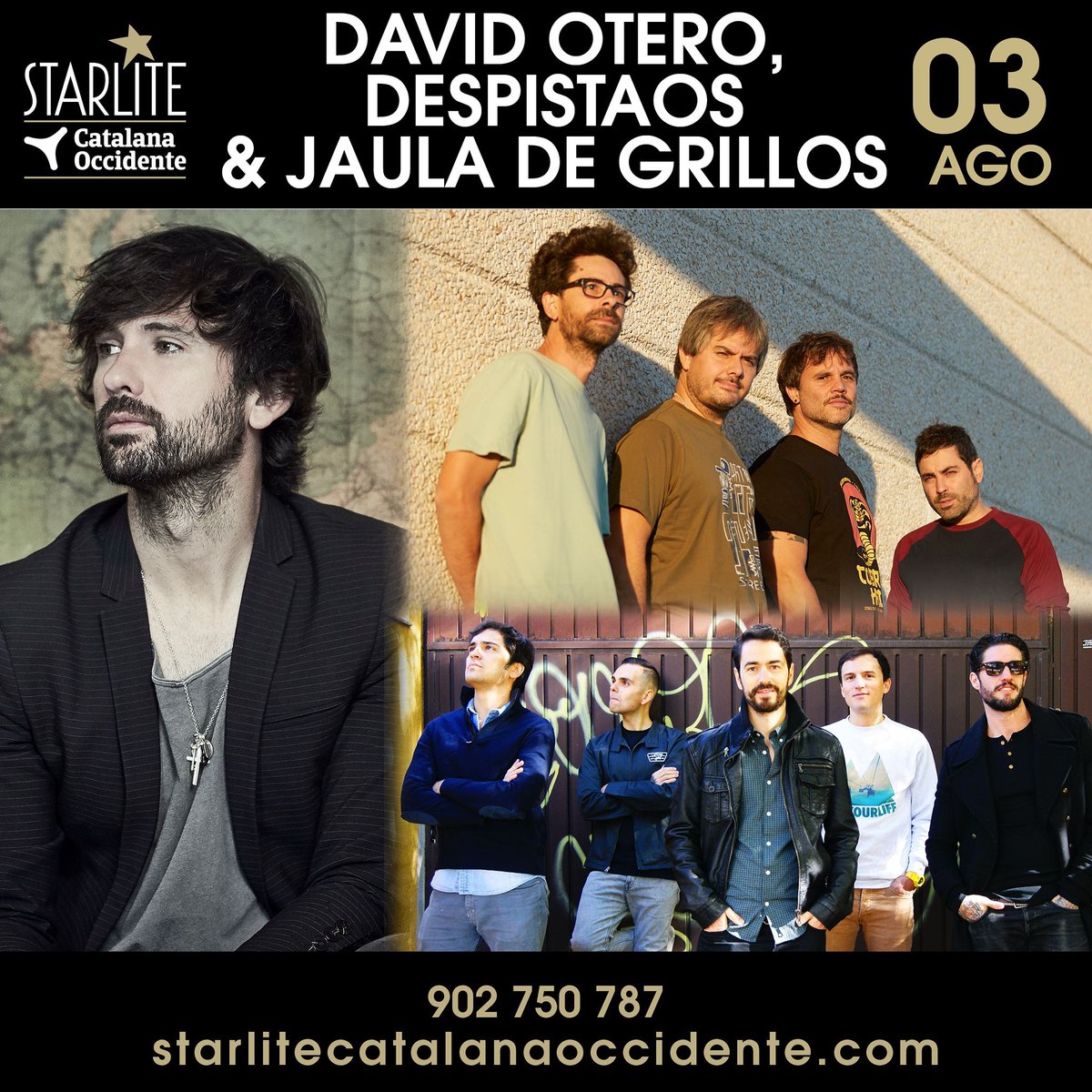 ¡Tenemos una cita en @StarliteCatOcc el 3 de Agosto junto a nuestros amigos @despistaos y <a href="/davidotero/">davidotero</a> en el que será nuestro único show de este año! Nos hace mucha ilusión y nos morimos de ganas de reencontrarnos con todos vosotros ❤️🔥