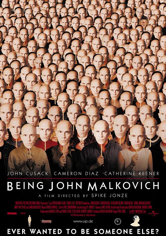 Top 10: Best fantasy movies, #5: Being John Malkovich (1999) - Spike Jonze s. John Cusack, Cameron Diaz, Catherine Keener, John Malkovich @ https://t.co/rFnatigHjF https://t.co/3ZxQNwMPuD