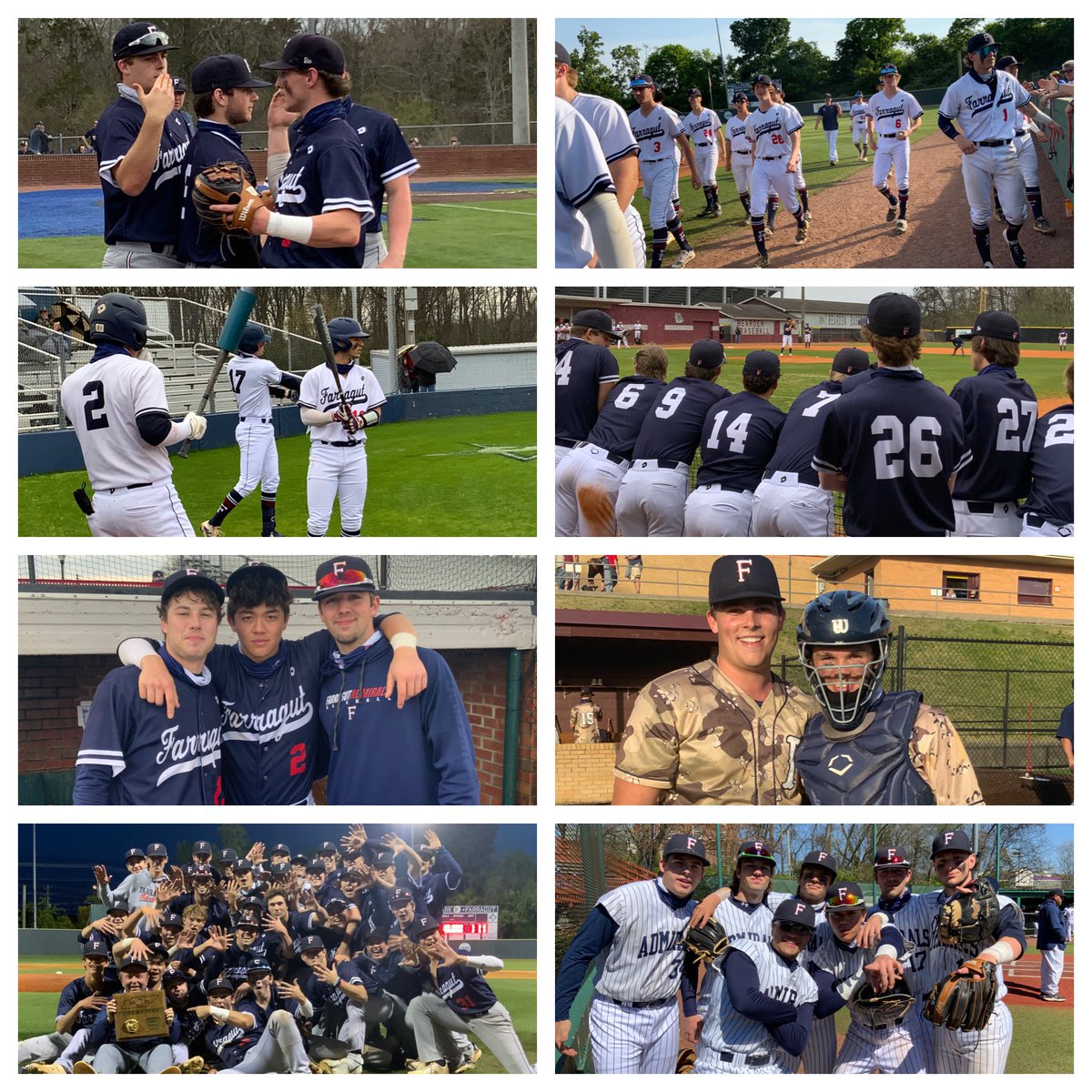 The Farragut Admirals Baseball games in Murfreesboro can be heard in the Farragut area on 99.9 FM and online.   Thank You to Ralph Skinner for making these games available!  <a href="/AdmiralGameday/">Farragut Baseball</a> <a href="/DugoutDad1/">Ralph Skinner</a> <a href="/5StarPreps/">5Star Preps</a> <a href="/prepxtra/">PrepXtra</a> <a href="/farragutpress1/">farragutpress</a> 
First game today at 4:00 vs McMinn Co.