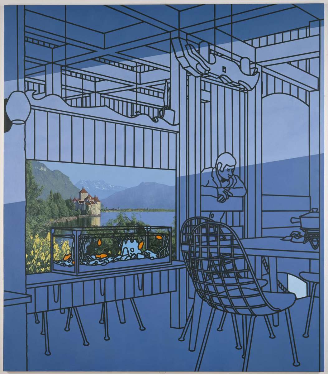 Patrick Caulfield, After Lunch, 1975

#art
#artwork
#artmatterseachday
#artmattersandthings
#artappreciation
#popart
#contemporarypainting
#contemporaryart
#patrickcaulfield
#english
#painter
#artist