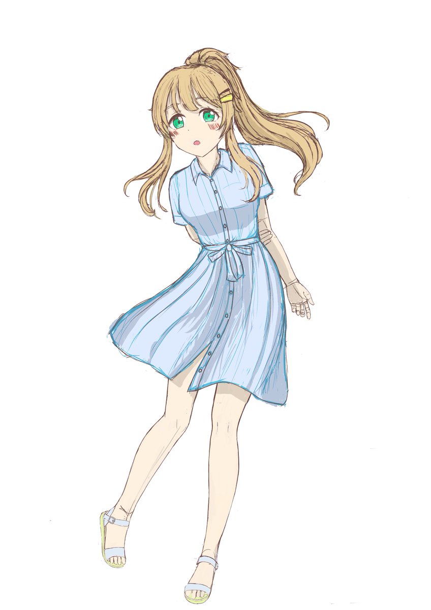 アオゾラちゃん
生まれてからもう3年くらい経ってるけど、デザインがしっかり決まってない
ただ、可愛い 