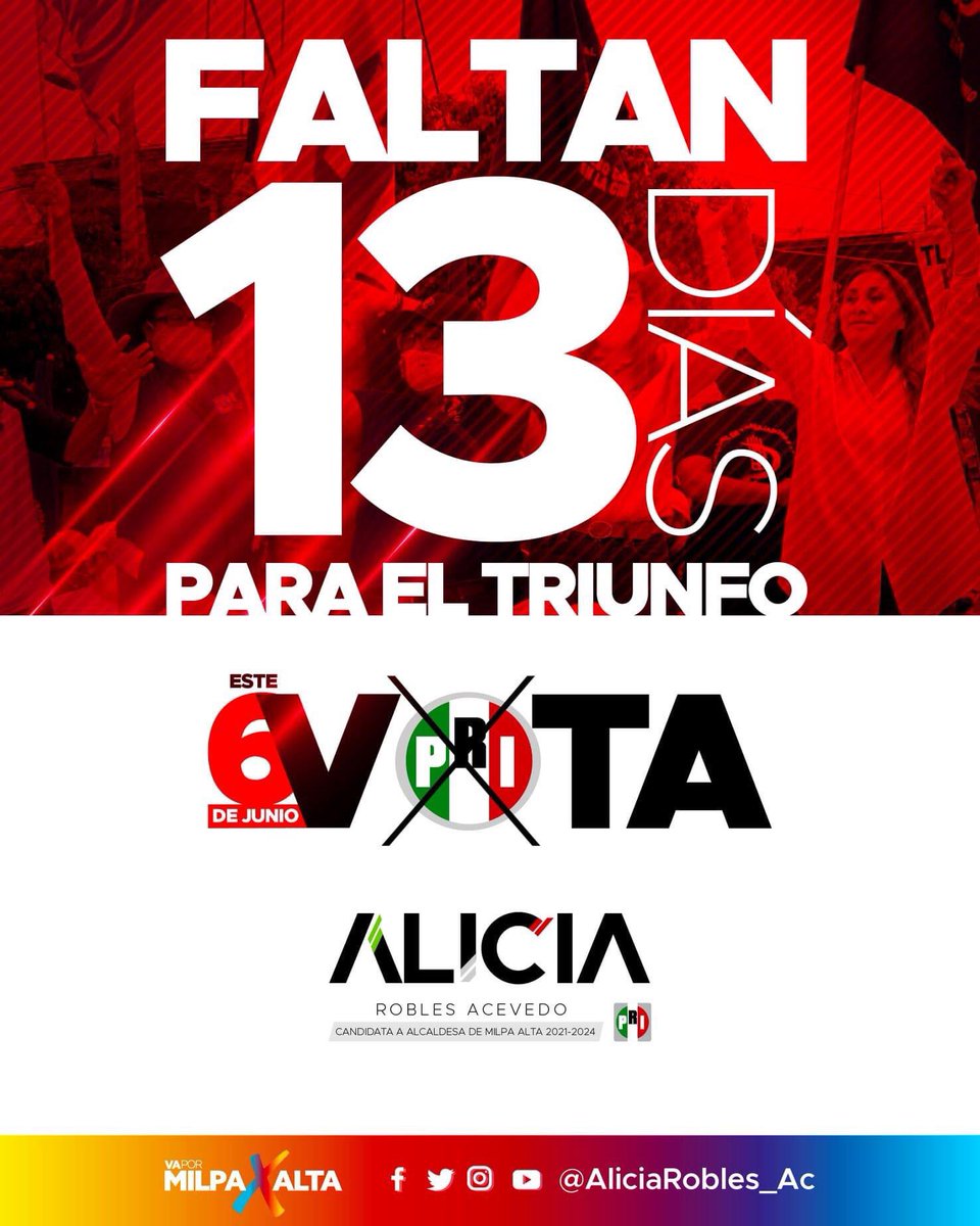 Jorge_ARobles's tweet photo. Ya falta poco para tener la Milpa Alta que merecemos @AliciaRobles_Ac #FuturaAlcaldesaDeMilpaAlta         💙❤️💛
#Vota6Junio 🗓 
#ElCambioEsImparable https://t.co/FDhVRkBIyN