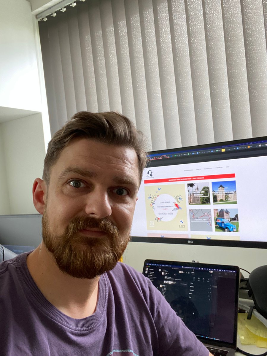 AppSaloon's tweet photo. Last Wednesday @vanrijckel did a show-and-tell of his side project: https://t.co/DctKKnSr33

#KnowledgeSharing #wordpresswebsite https://t.co/PqP2s7Sk9s