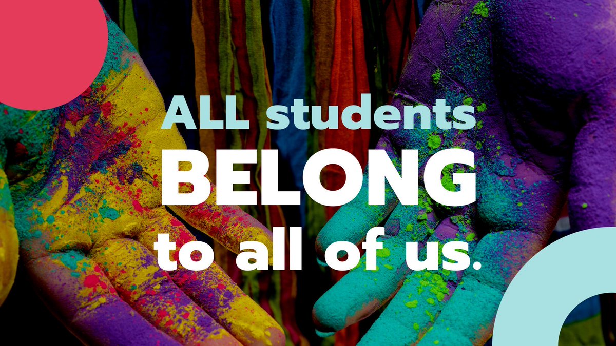 Students who have IEPs aren’t “special education students.” They are general education students who receive special education supports. All students can benefit from the expertise of special educators through collaborative universal design for learning. #EdChat #udl #udlchat