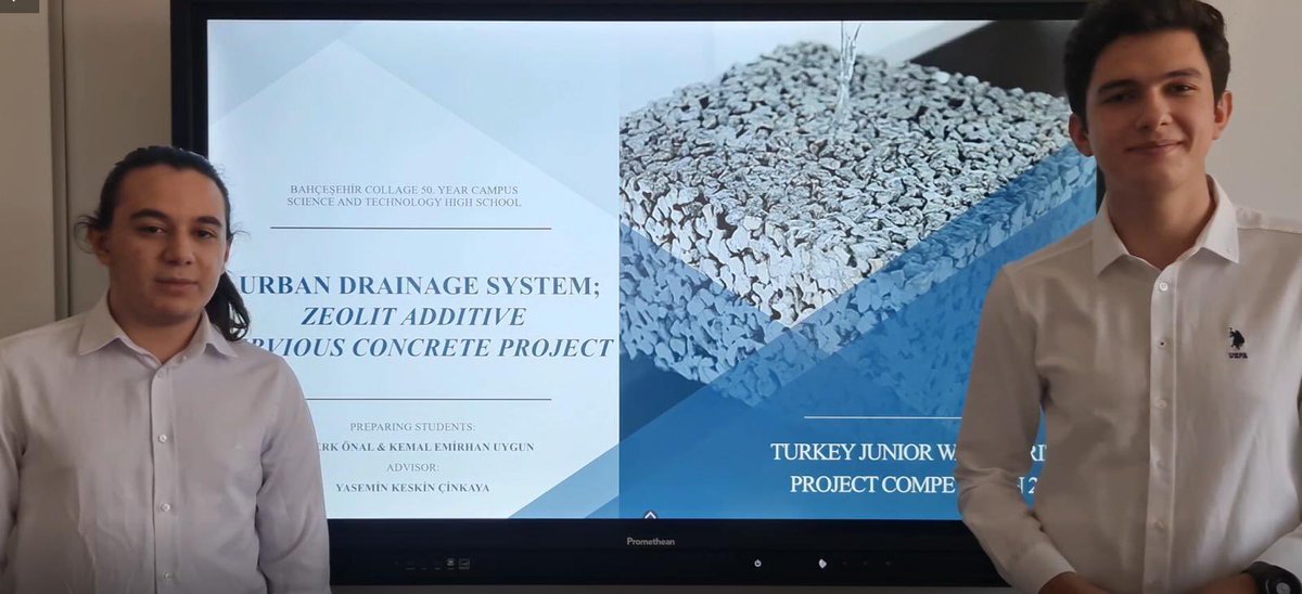🥉Tebrikler gençler! 👏🏼

Ankara 50. Yıl Fen ve Teknoloji Lisesi öğrencilerimiz Ayberk Önal ve Kemal Emirhan Uygun, "Stockholm Gençler Su Ödülü Yarışması"nda “Ekonomik ve Ekolojik Getirili, Şehir Drenaj Sistemi” projeleriyle Türkiye Üçüncüsü oldular. 
<a href="/bk_Ankara50YIL/">BK Ankara 50.Yıl Kampüsü</a>