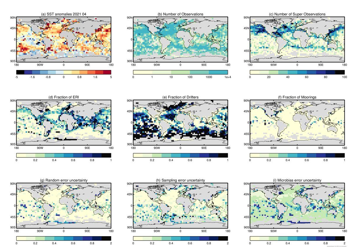 The April 2021 updates of HadSST.4.0.0.0 and 4.0.1.0 are now available. metoffice.gov.uk/hadobs/hadsst4/ ^JK
