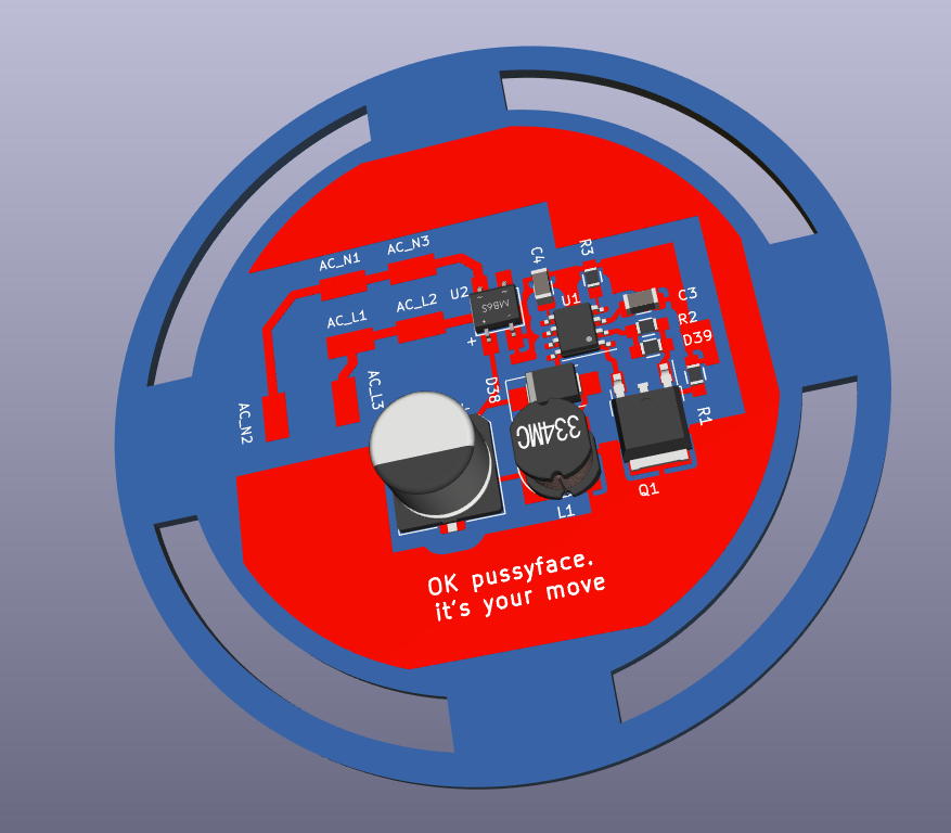 ELECTRICTONE1's tweet photo. Led Lamp driver. It gonna hurt ! 
#led #ledlamp #lamp #eletronic https://t.co/qGsagNh71u