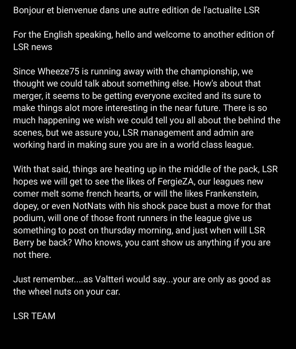 LSR (@localsimracing) on Twitter photo 